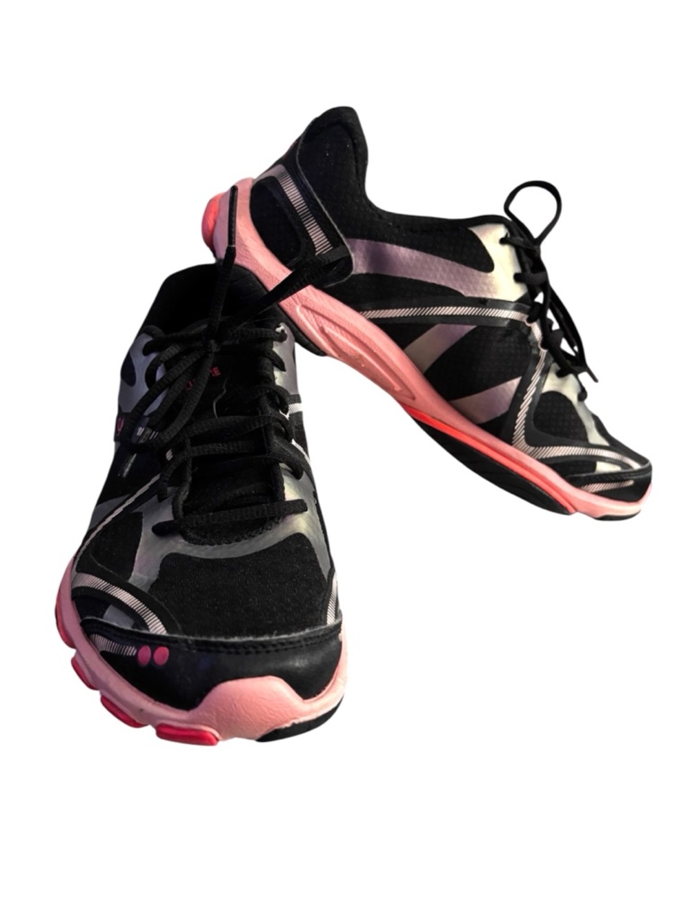 Ryka Women's Athletic Training Shoes Black Pink | Size 6.5